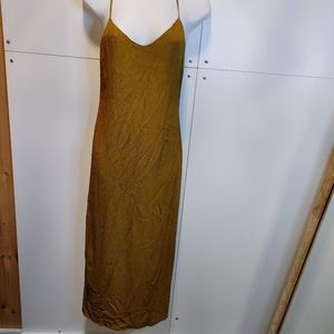 Zara Olive Green Midi dress